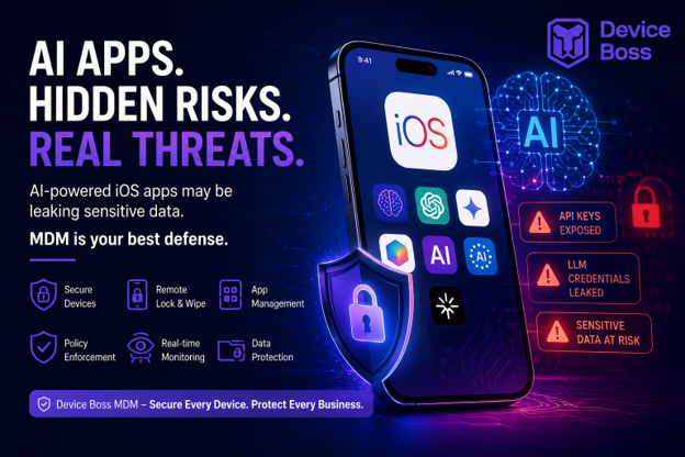 AI-Powered Mobile Apps Are Leaking Sensitive Data: Why Mobile Device Management Is Now a Business Necessity